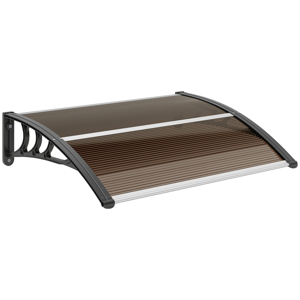 Haustür Vordach Überdachung Wetterschutz 120x75cm Polycarbonat