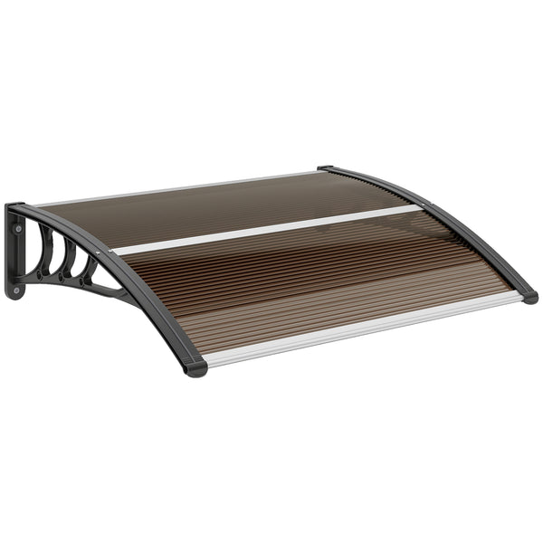 Haustür Vordach Überdachung Wetterschutz 120x75cm Polycarbonat