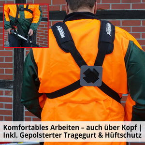 HECHT 4in1 Multitool  Freischneider, Trimmer, Heckenschere & Hochentaster