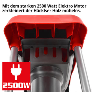 HECHT 625 Elektro Gartenhäcksler 40 Liter Fangsack 2500W