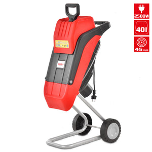 HECHT 625 Elektro Gartenhäcksler 40 Liter Fangsack 2500W
