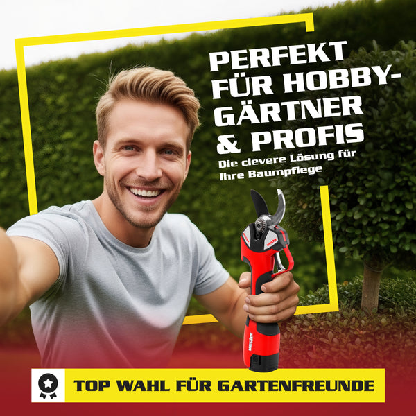 Hecht Akku Baumpflegeset FlexCut 2in1  Astschere & Mini-Kettensäge kabellos
