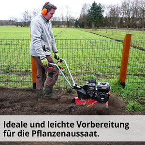 HECHT Benzin Bodenfräse Gartenhacke Gartenfräse 790 BS