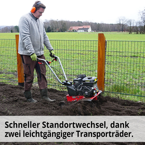 HECHT Benzin Bodenfräse Gartenhacke Gartenfräse 790 BS