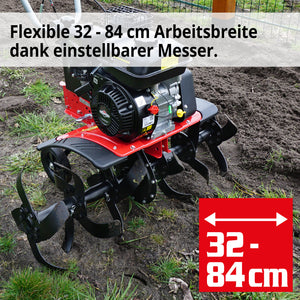 HECHT Benzin Bodenfräse Gartenhacke Gartenfräse 790 BS