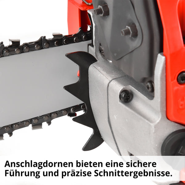 Hecht Benzin Kettensäge Motorsäge 2.4 PS Schwertlänge 45cm