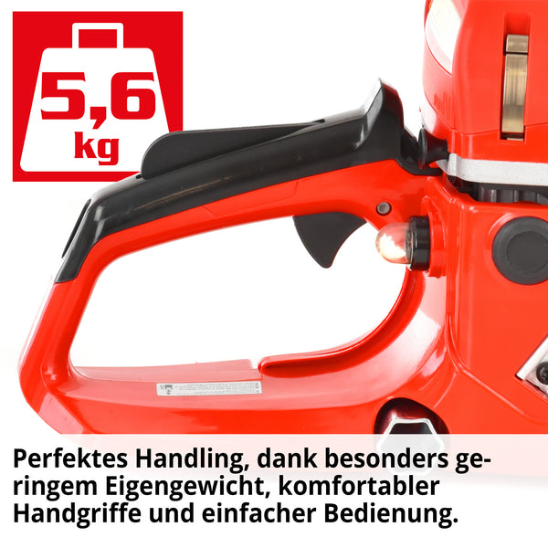 Hecht Benzin Kettensäge Motorsäge 2.4 PS Schwertlänge 45cm