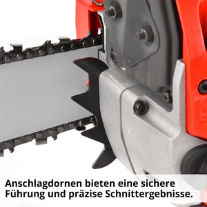 Hecht Benzin Kettensäge Motorsäge 3.2 PS Schwertlänge 45cm