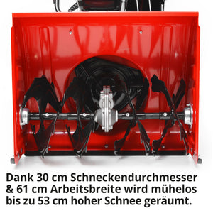 HECHT Benzin Schneefräse 661 SE