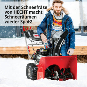 HECHT Benzin Schneefräse 661 SE
