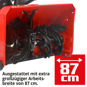 HECHT Benzin Schneefräse 9334 SQ