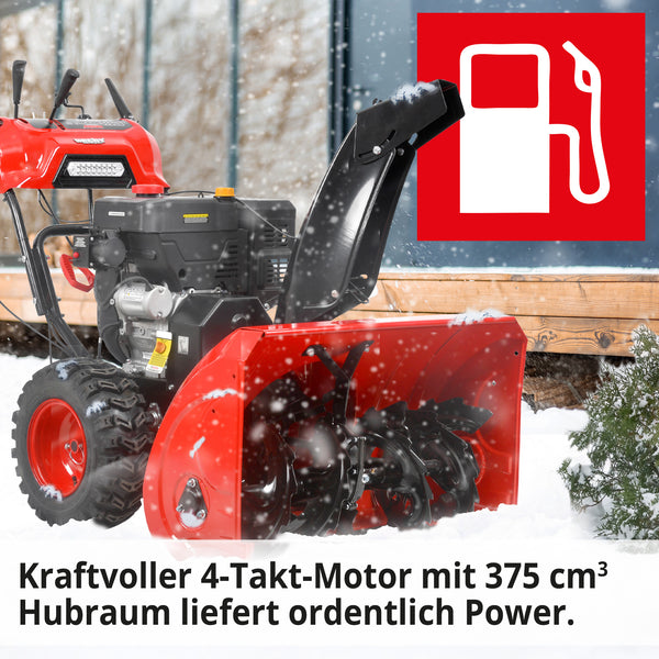 HECHT Benzin Schneefräse 9334 SQ