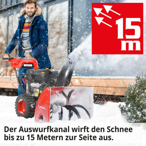 HECHT Benzin Schneefräse 9334 SQ