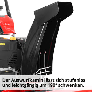 HECHT Benzin Schneefräse 9334 SQ