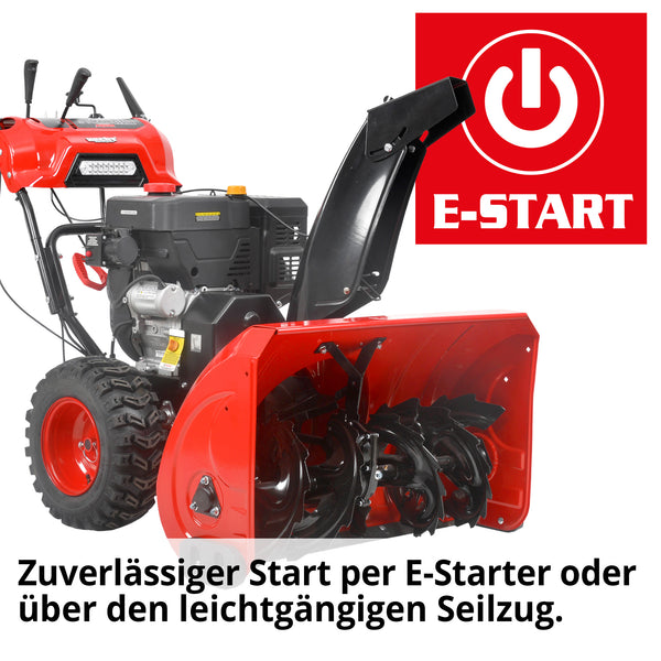 HECHT Benzin Schneefräse 9334 SQ