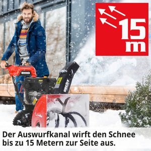 HECHT Benzin Schneefräse 9534 SQ