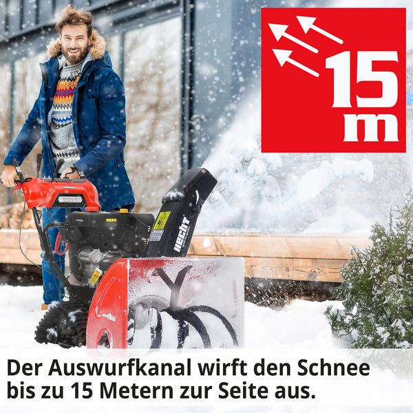 HECHT Benzin Schneefräse 9534 SQ