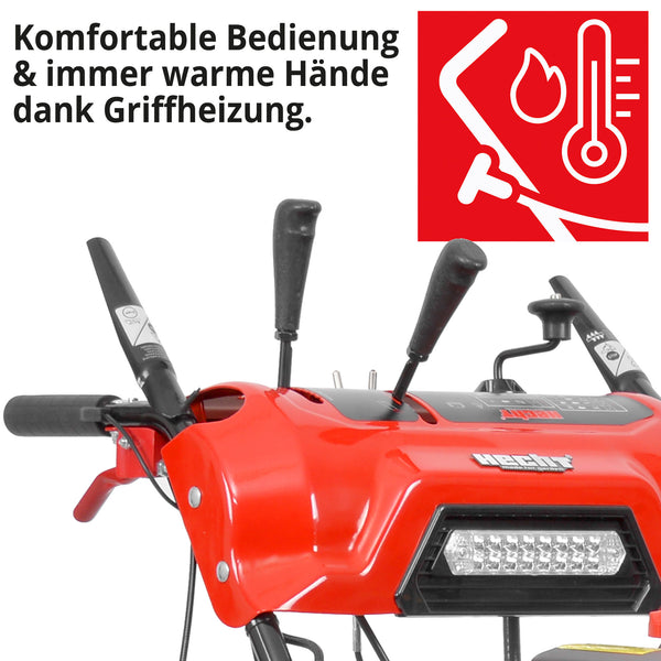 HECHT Benzin Schneefräse 9534 SQ
