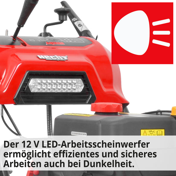 HECHT Benzin Schneefräse 9534 SQ