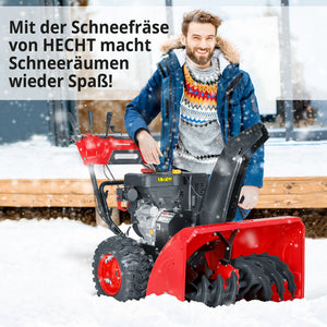 HECHT Benzin Schneefräse 9542 SQ