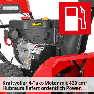 HECHT Benzin Schneefräse 9542 SQ