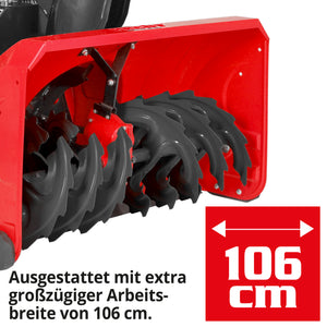 HECHT Benzin Schneefräse 9542 SQ