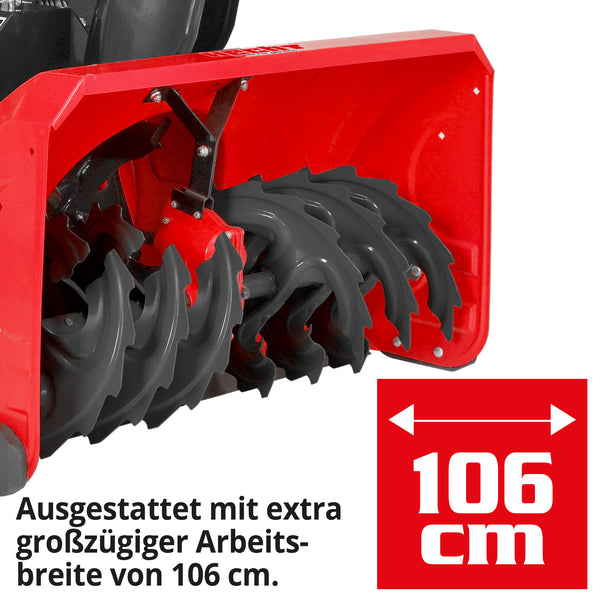 HECHT Benzin Schneefräse 9542 SQ
