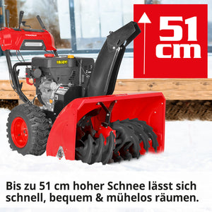 HECHT Benzin Schneefräse 9542 SQ