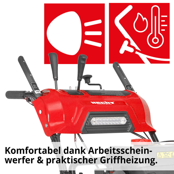 HECHT Benzin Schneefräse 9542 SQ