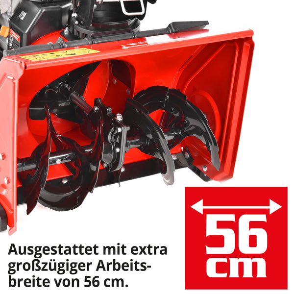 HECHT Benzin Schneefräse 9555