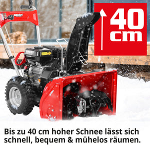 HECHT Benzin Schneefräse 9555