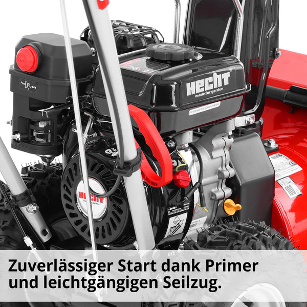HECHT Benzin Schneefräse 9555