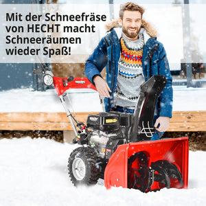 HECHT Benzin Schneefräse 9555 SE
