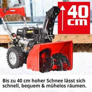 HECHT Benzin Schneefräse 9555 SE