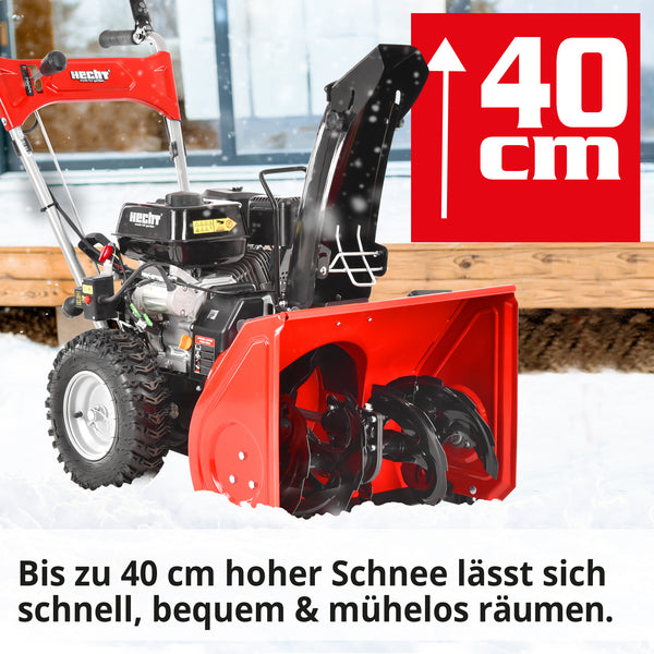 HECHT Benzin Schneefräse 9555 SE
