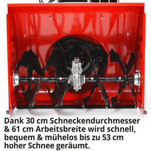 HECHT Schneefräse Benzin 9661