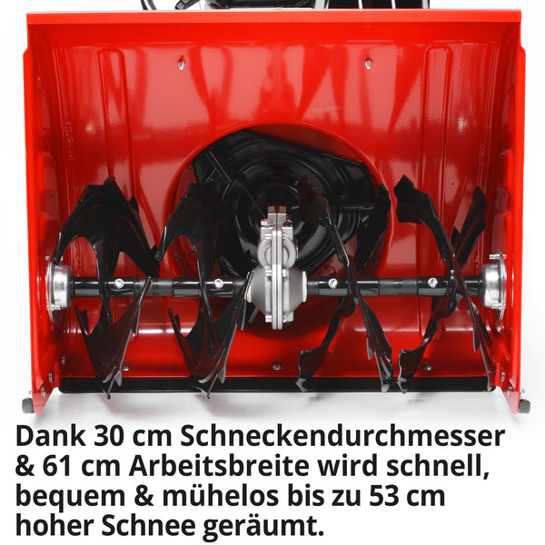 HECHT Schneefräse Benzin 9661