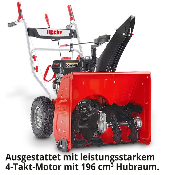 HECHT Schneefräse Benzin 9661
