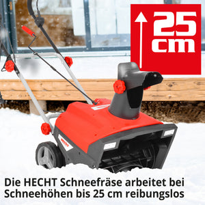 HECHT Elektro Schneefräse 9235