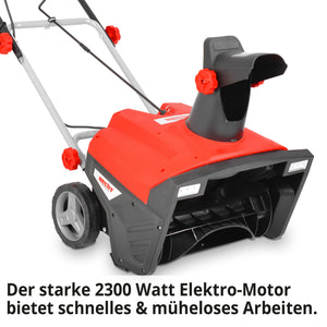 HECHT Elektro Schneefräse 9235