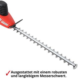 HECHT Elektro Teleskop Heckenschere 675 750Watt für kraftvolles Schneiden
