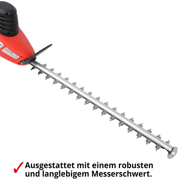 HECHT Elektro Teleskop Heckenschere 675 750Watt für kraftvolles Schneiden