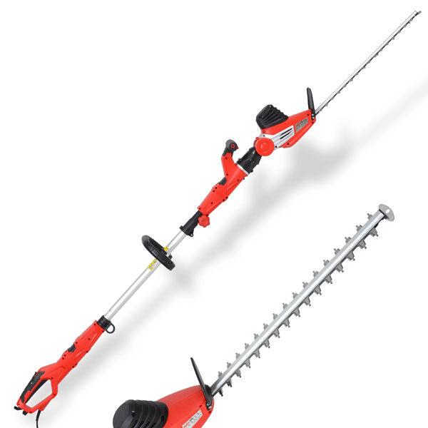 HECHT Electric Telescopic Hedge Trimmer 675 750 Watt for powerful cutting
