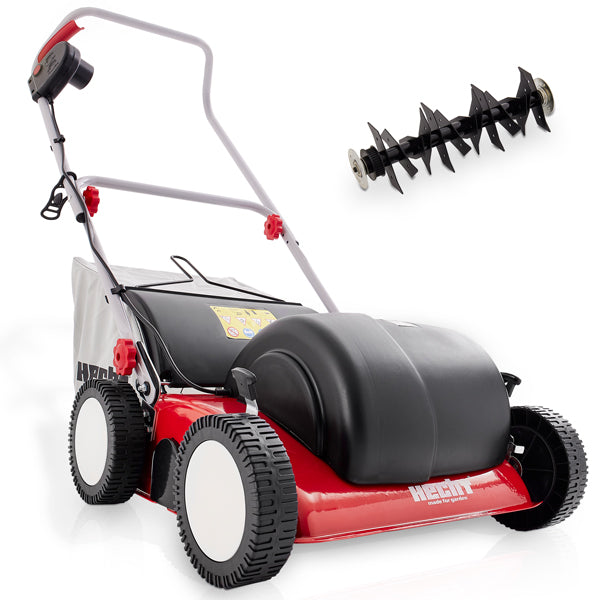 HECHT Elektro Vertikutierer 1700W und 50l Grasfangkorb