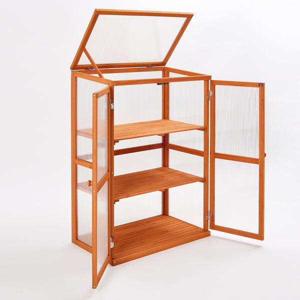 HECHT Frühbeet Pflanzschrank Frühling 76x47x110cm