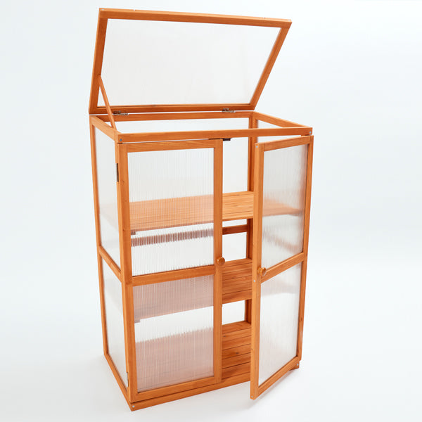 HECHT Frühbeet Pflanzschrank Frühling 76x47x110cm