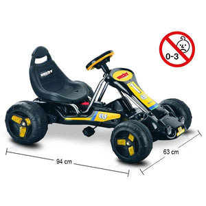 HECHT Go-Kart GoKart mit Pedalantrieb und Bremse