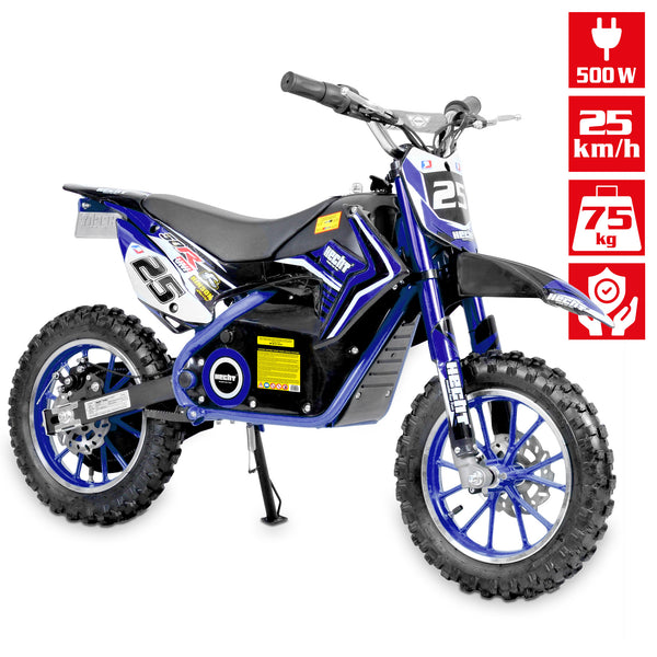 Moto elettrica per bambini Hecht Dirt Bike Pocket Bike Blu 54502