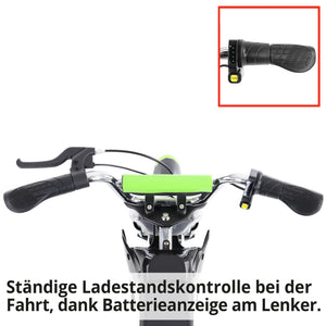 Moto elettrica per bambini Hecht Dirt Bike Pocket Bike Verde 54300