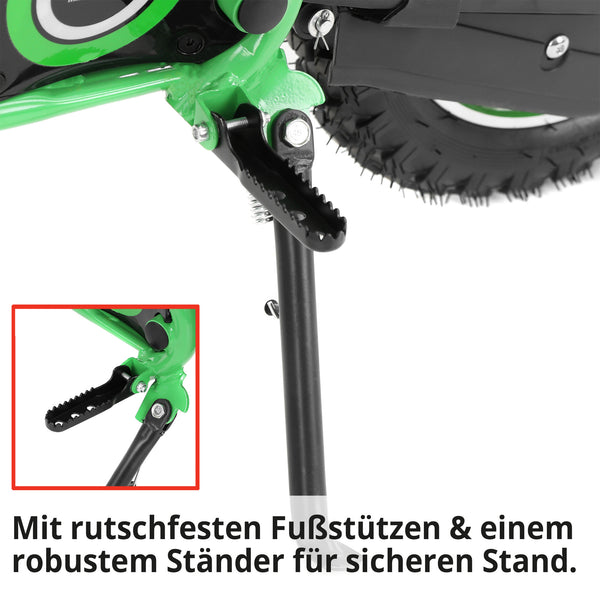 Moto elettrica per bambini Hecht Dirt Bike Pocket Bike Verde 54501